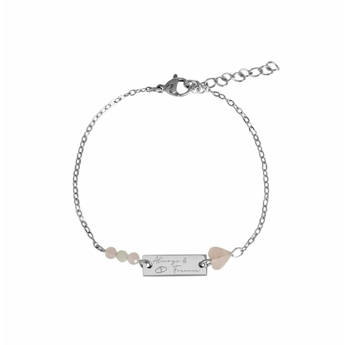 Always & Forever Armband Zilver – een liefdevol symbool van verbondenheid