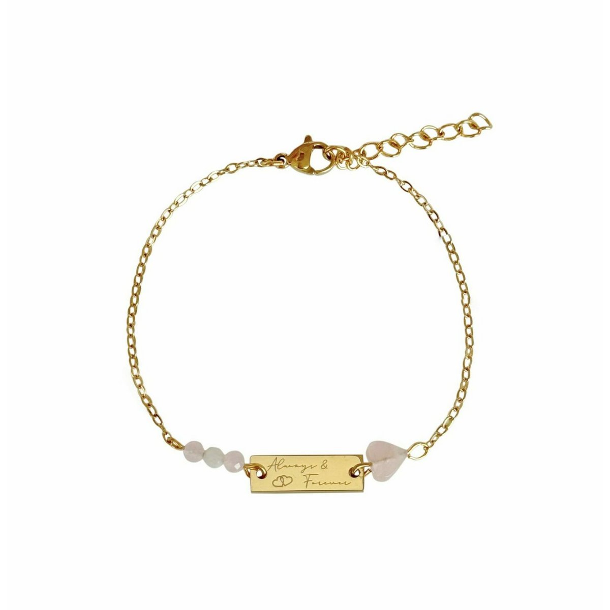 Always & Forever Armband Goud – een liefdevol symbool van verbondenheid