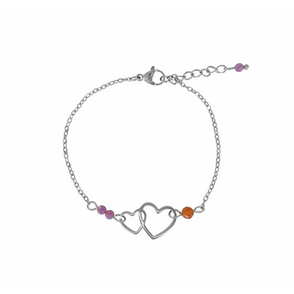 Liefdevol & Moedig Armbandje Zilver – een betekenisvol symbool van kracht en zachtheid
