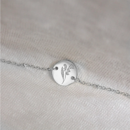Zilveren geboortebloem armband – een betekenisvol cadeau per maand