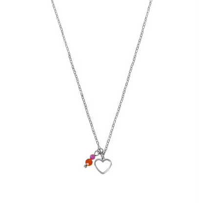 Liefdevol & Moedig Kettinkje Zilver – een betekenisvol symbool van kracht en zachtheid