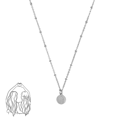 Hartsvriendinnen Ketting Zilver – een betekenisvol symbool van vriendschap