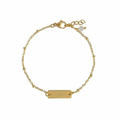 Mama & Kind Armband Goud met Rozenkwarts – een liefdevol en betekenisvol cadeau