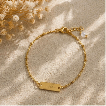 Mama & Kind Armband Goud met Rozenkwarts – een liefdevol en betekenisvol cadeau