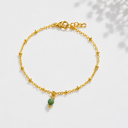 Geboortesteen Armbandjes - Goud (per maand te bestellen)