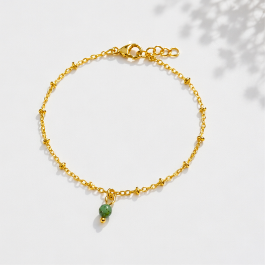 Geboortesteen Armbandjes - Goud (per maand te bestellen)