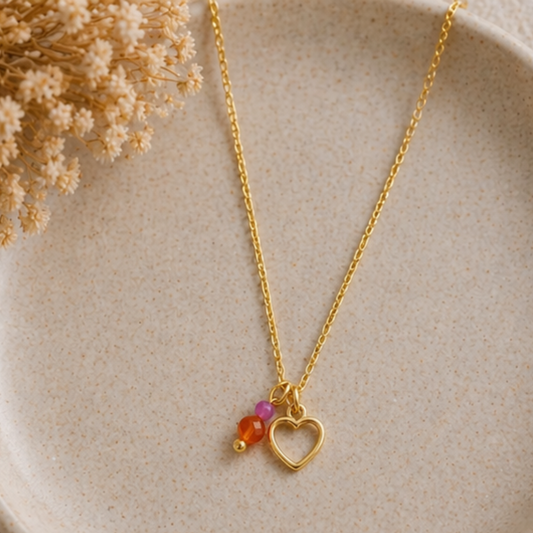 Liefdevol & Moedig Kettinkje Goud – een betekenisvol symbool van kracht en zachtheid