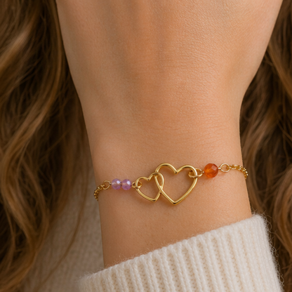 Liefdevol & Moedig Armbandje Goud – een betekenisvol symbool van kracht en zachtheid