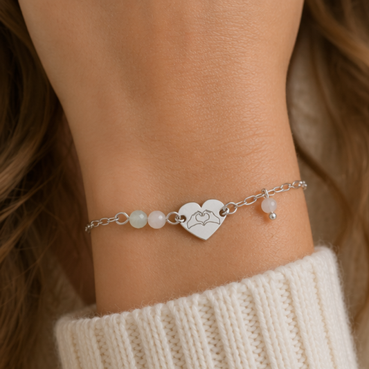 Liefde & Support Armband Zilver – een betekenisvol gebaar van steun