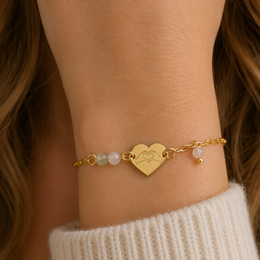 Liefde & Support Armband Goud – een betekenisvol gebaar van steun