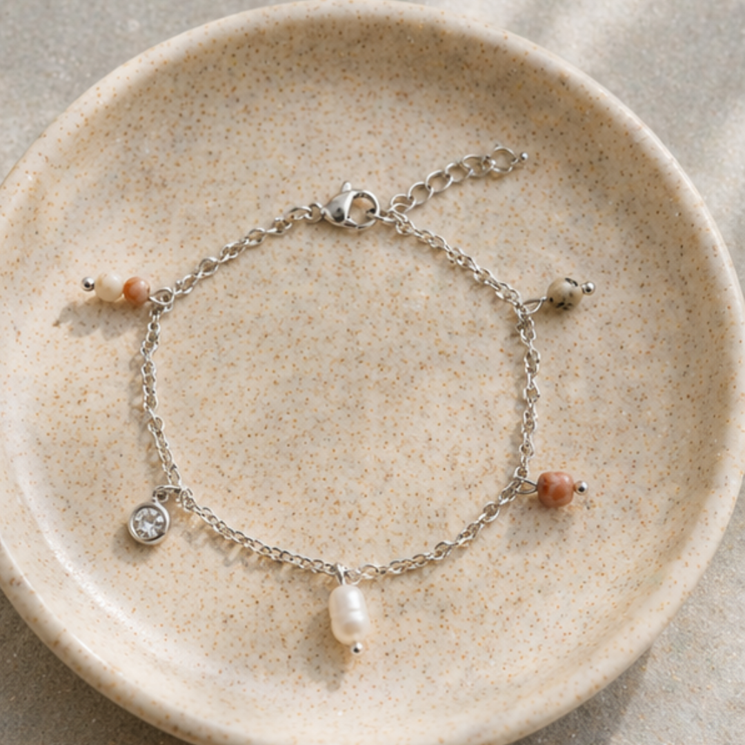 Bescherming Edelsteen Armband Zilver – een betekenisvol juweel voor rust en balans