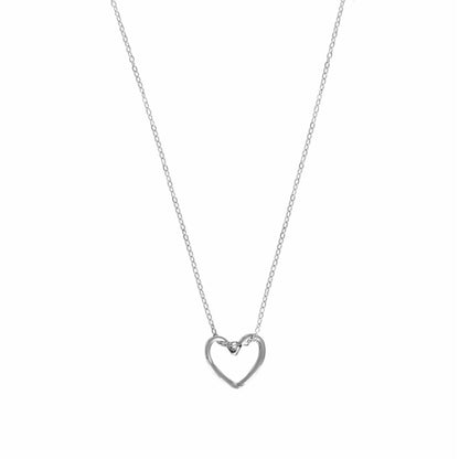 Hart Ketting Zilver – een tijdloos symbool van liefde en verbondenheid