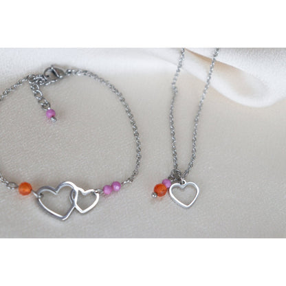 Liefdevol & Moedig Armbandje Zilver – een betekenisvol symbool van kracht en zachtheid